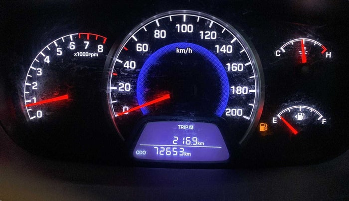 2016 Hyundai Grand i10 MAGNA 1.2 KAPPA VTVT, Petrol, Manual, 72,641 km, Odometer Image