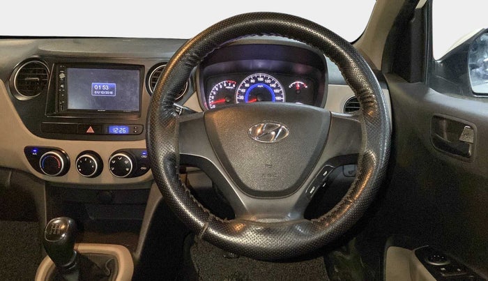 2016 Hyundai Grand i10 MAGNA 1.2 KAPPA VTVT, Petrol, Manual, 72,641 km, Steering Wheel Close Up