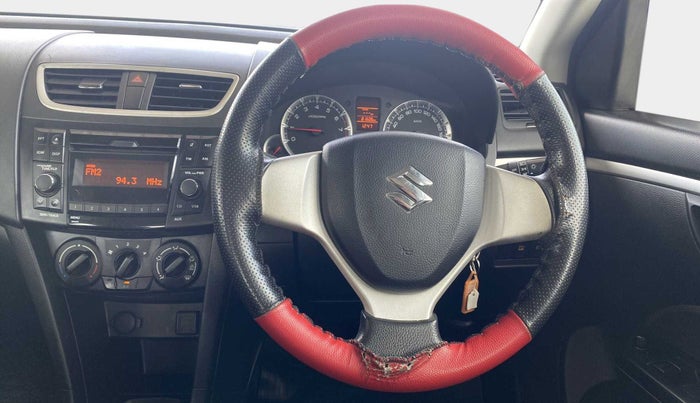 2017 Maruti Swift VXI, Petrol, Manual, 81,592 km, Steering Wheel Close Up