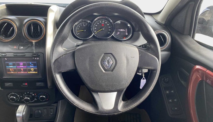 2018 Renault Duster RXS CVT, Petrol, Automatic, 41,012 km, Steering Wheel Close Up
