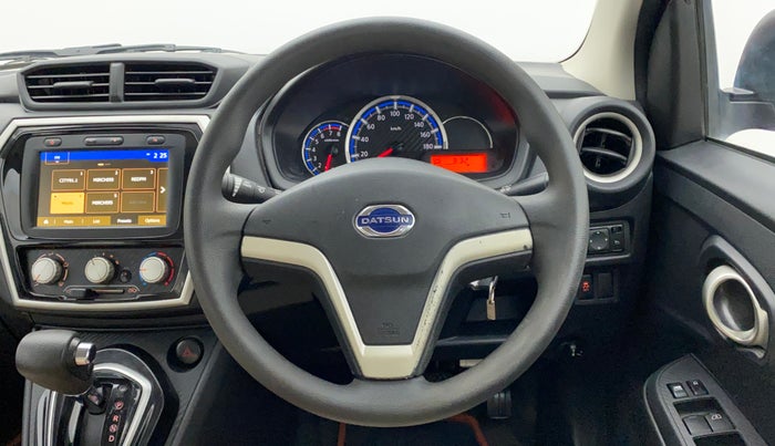 2019 Datsun Go T CVT, Petrol, Automatic, 70,260 km, Steering Wheel Close Up