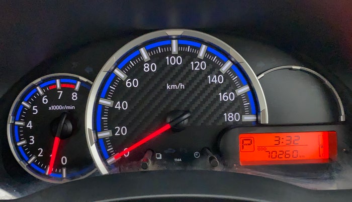 2019 Datsun Go T CVT, Petrol, Automatic, 70,260 km, Odometer Image