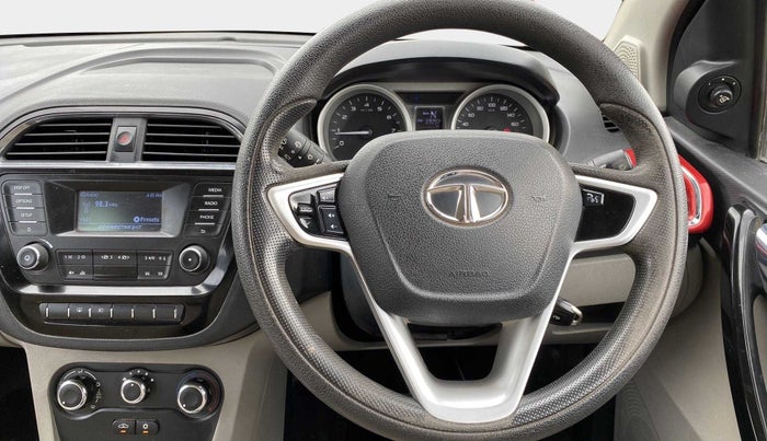 2017 Tata Tiago XZA PETROL, Petrol, Automatic, 59,047 km, Steering Wheel Close Up