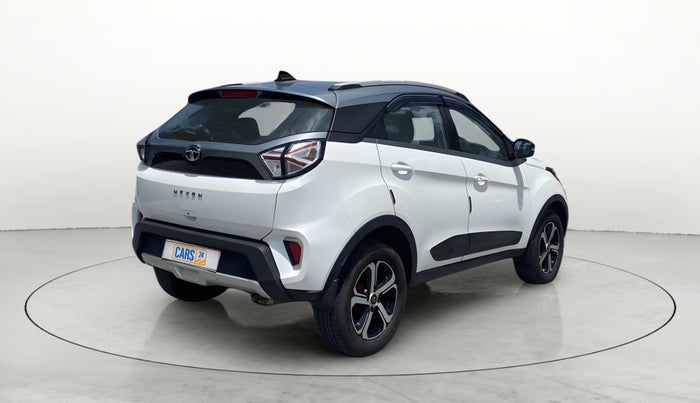 2021 Tata NEXON XZ PLUS (O) PETROL DUAL TONE, Petrol, Manual, 20,375 km, Right Back Diagonal