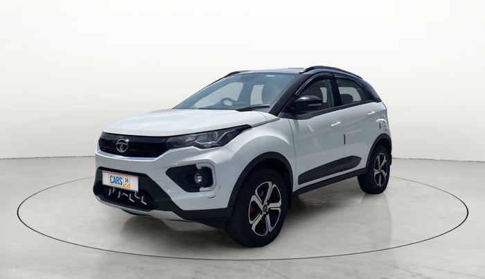 2021 Tata NEXON XZ PLUS (O) PETROL DUAL TONE, Petrol, Manual, 20,375 km, Left Front Diagonal