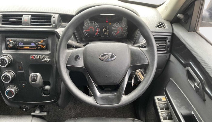 2018 Mahindra KUV 100 NXT K2 D 6S, Diesel, Manual, 15,784 km, Steering Wheel Close Up