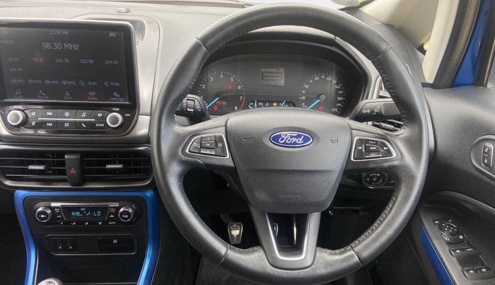 2019 Ford Ecosport TITANIUM 1.5L SIGNATURE EDITION (SUNROOF) PETROL, Petrol, Manual, 25,007 km, Steering Wheel Close Up