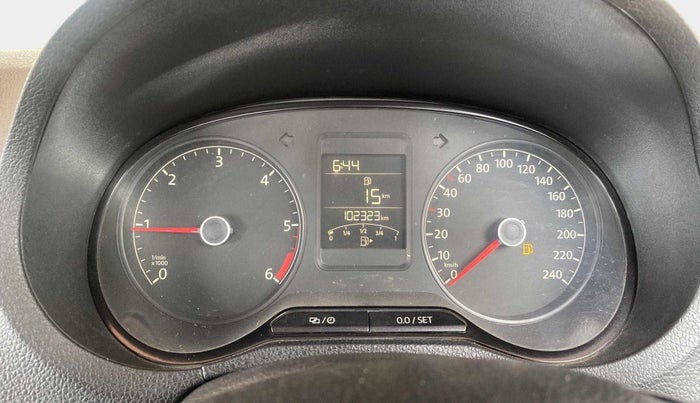 2015 Volkswagen Polo HIGHLINE1.5L, Diesel, Manual, 1,02,789 km, Odometer Image