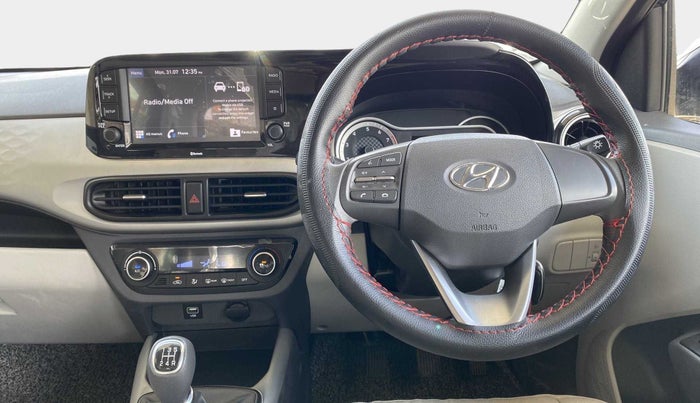 2021 Hyundai GRAND I10 NIOS SPORTZ 1.2 KAPPA VTVT, Petrol, Manual, 5,455 km, Steering Wheel Close Up