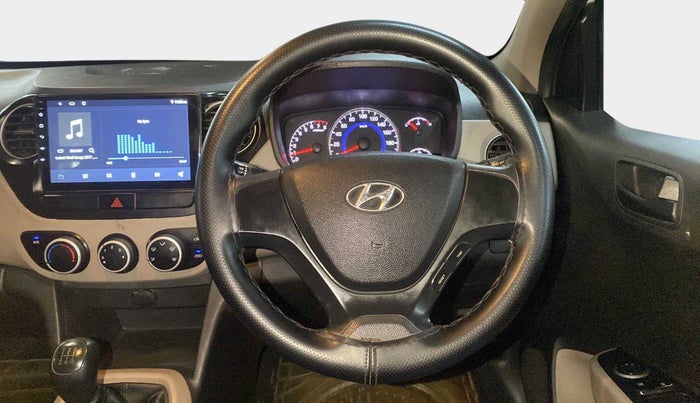 2015 Hyundai Grand i10 MAGNA 1.2 KAPPA VTVT, Petrol, Manual, 35,313 km, Steering Wheel Close Up