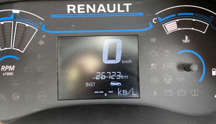 2019 Renault TRIBER RXZ, Petrol, Manual, 26,701 km, Odometer Image