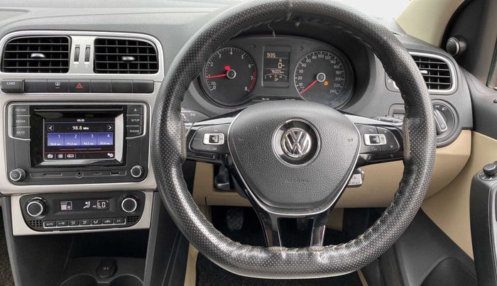 2016 Volkswagen Polo HIGHLINE1.2L, Petrol, Manual, 76,018 km, Steering Wheel Close Up