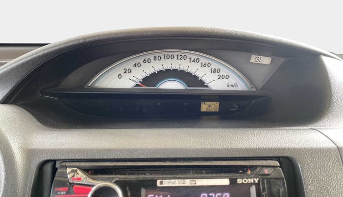 2012 Toyota Etios G, Petrol, Manual, 85,616 km, Odometer Image