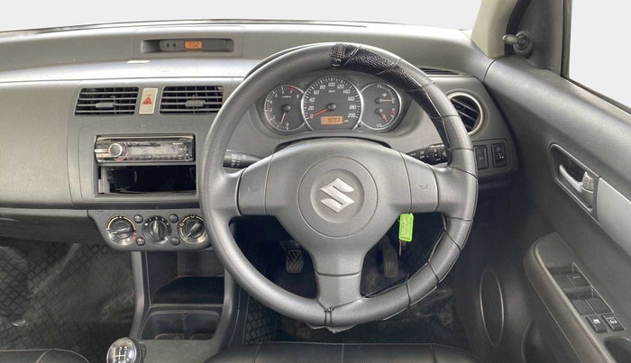 2010 Maruti Swift VXI, Petrol, Manual, 90,917 km, Steering Wheel Close Up