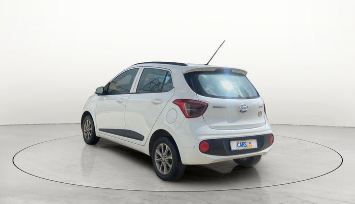 2018 Hyundai Grand i10 SPORTZ AT 1.2 KAPPA VTVT, Petrol, Automatic, 17,026 km, Left Back Diagonal
