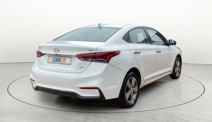 2018 Hyundai Verna 1.6 VTVT SX (O) AT, Petrol, Automatic, 25,314 km, Right Back Diagonal
