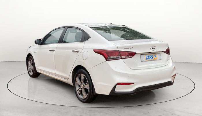 2018 Hyundai Verna 1.6 VTVT SX (O) AT, Petrol, Automatic, 25,314 km, Left Back Diagonal