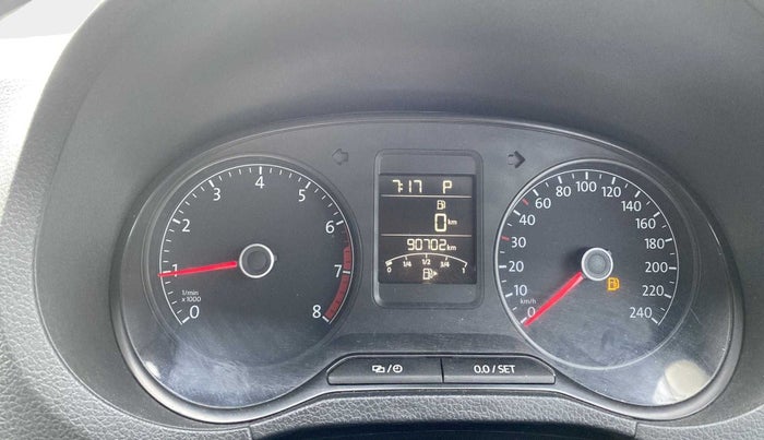2016 Volkswagen Vento COMFORTLINE 1.2 TSI AT, Petrol, Automatic, 91,843 km, Odometer Image