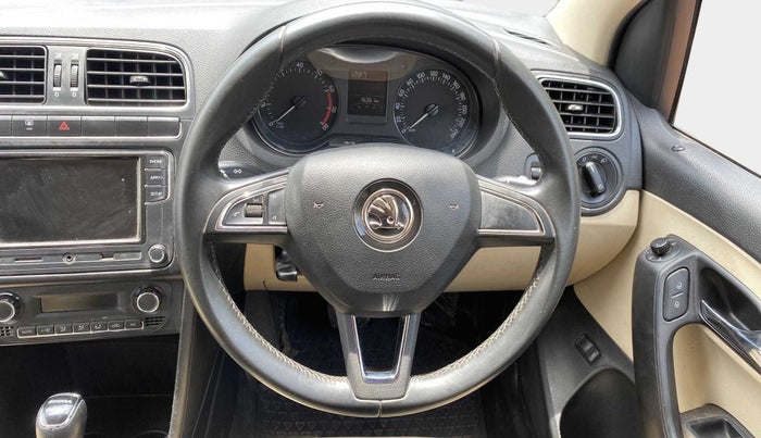 2019 Skoda Rapid AMBITION 1.6 MPI AT, Petrol, Automatic, 19,355 km, Steering Wheel Close Up