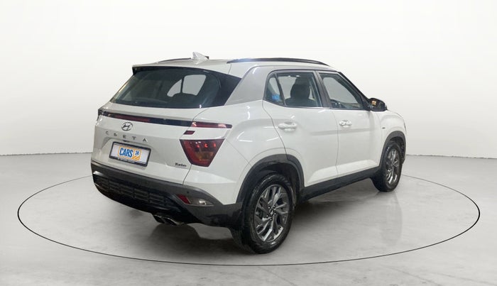 2022 Hyundai Creta SX (O) 1.4 TURBO DCT, Petrol, Automatic, 9,555 km, Right Back Diagonal