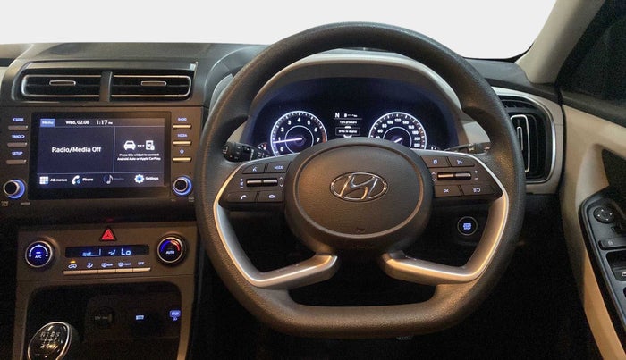 2022 Hyundai Creta S IMT 1.5 PETROL, Petrol, Manual, 15,501 km, Steering Wheel Close Up