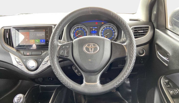 2020 Toyota Glanza G, Petrol, Manual, 21,658 km, Steering Wheel Close Up
