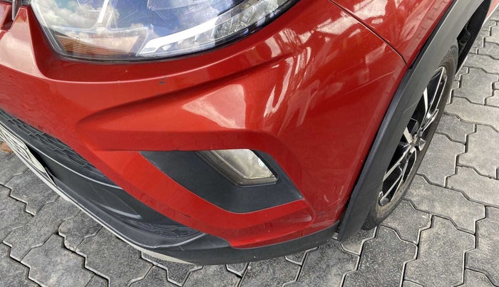 2018 Mahindra KUV 100 NXT K8 P 6 STR, Petrol, Manual, 39,369 km, Front bumper - Minor scratches