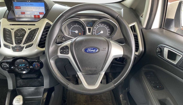 2017 Ford Ecosport TITANIUM + 1.5L DIESEL, Diesel, Manual, 41,835 km, Steering Wheel Close Up