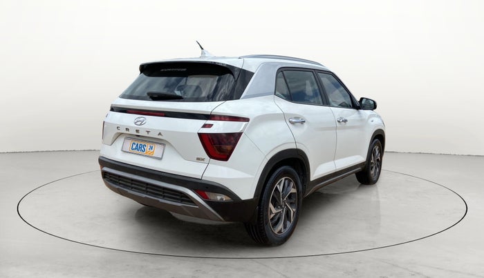 2021 Hyundai Creta SX (O) AT 1.5 DIESEL, Diesel, Automatic, Right Back Diagonal