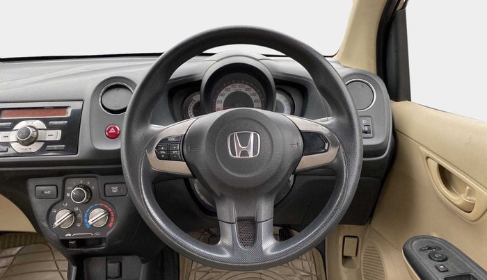 2014 Honda Brio S MT, Petrol, Manual, 35,457 km, Steering Wheel Close Up