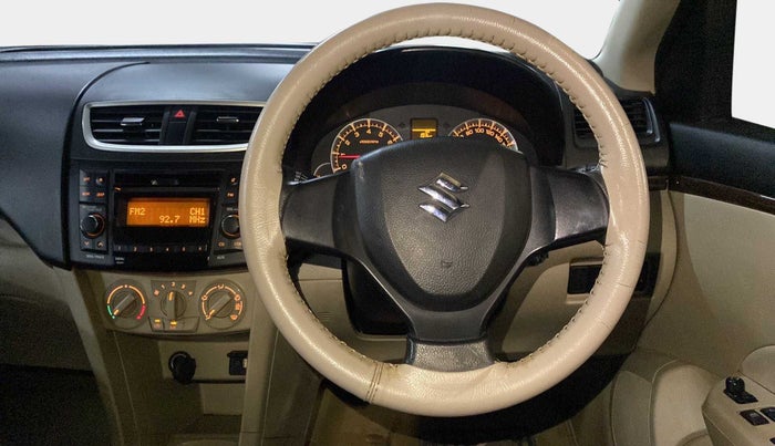 2015 Maruti Swift Dzire VXI, Petrol, Manual, 59,994 km, Steering Wheel Close Up