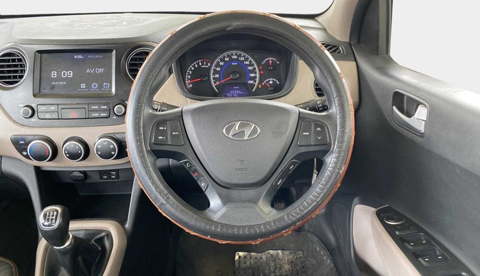 2018 Hyundai Grand i10 SPORTZ 1.2 KAPPA VTVT, Petrol, Manual, 76,491 km, Steering Wheel Close Up