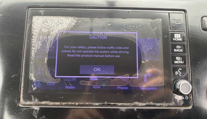 2018 Honda City 1.5L I-VTE V CVT, Petrol, Automatic, 62,201 km, Infotainment system - Touch screen not working