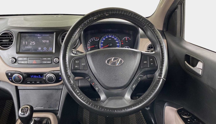 2018 Hyundai Xcent SX 1.2 (O), Petrol, Manual, 42,865 km, Steering Wheel Close Up
