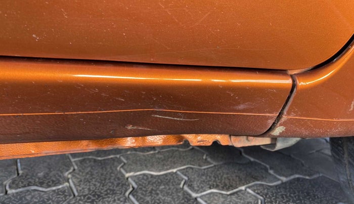 2018 Datsun Go T, Petrol, Manual, 71,105 km, Right running board - Slightly dented