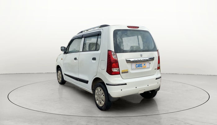 2012 Maruti Wagon R 1.0 LXI, Petrol, Manual, 80,563 km, Left Back Diagonal