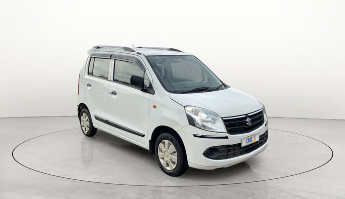 2012 Maruti Wagon R 1.0 LXI, Petrol, Manual, 80,563 km, Right Front Diagonal