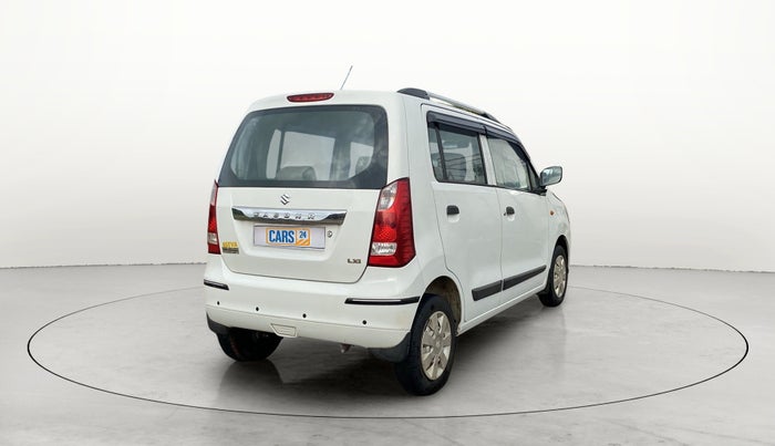 2012 Maruti Wagon R 1.0 LXI, Petrol, Manual, 80,563 km, Right Back Diagonal