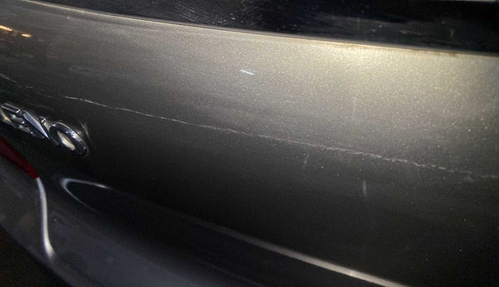 2021 Maruti Baleno DELTA PETROL 1.2, Petrol, Manual, 17,591 km, Dicky (Boot door) - Minor scratches