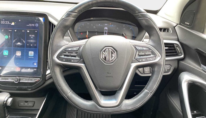 2019 MG HECTOR SHARP 1.5 DCT PETROL, Petrol, Automatic, 5,492 km, Steering Wheel Close Up