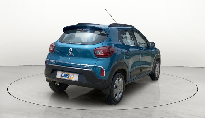 2019 Renault Kwid RXT 1.0 AMT (O), Petrol, Automatic, 5,083 km, Right Back Diagonal