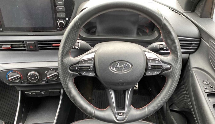 2022 Hyundai NEW I20 N LINE N6 1.0 TURBO GDI IMT, Petrol, Manual, 11,028 km, Steering Wheel Close Up