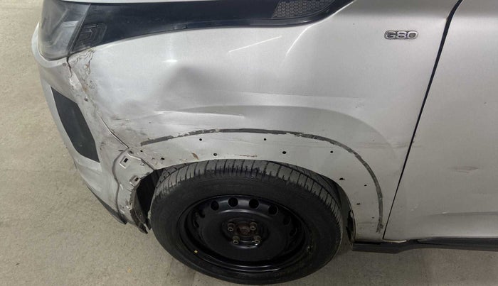 2017 Mahindra KUV 100 NXT K6+ P 6 STR, Petrol, Manual, 37,262 km, Left fender - Minor scratches