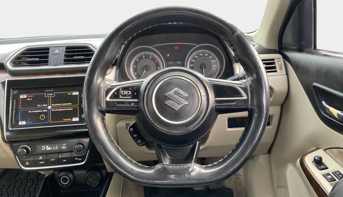 2017 Maruti Dzire ZXI PLUS, Petrol, Manual, 1,19,720 km, Steering Wheel Close Up