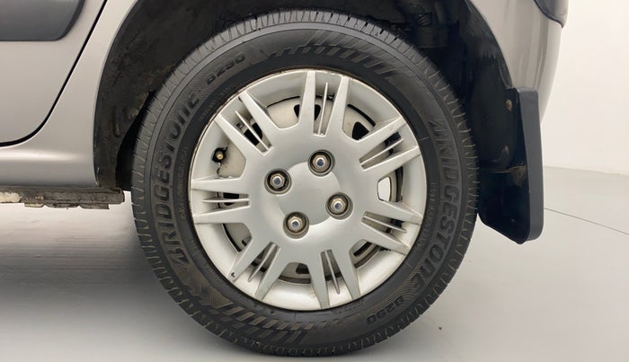 2013 Hyundai Santro Xing GLS, Petrol, Manual, 23,602 km, Left Rear Wheel