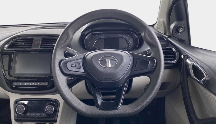 2022 Tata TIGOR XZ PLUS CNG, CNG, Manual, 47,451 km, Steering Wheel Close Up