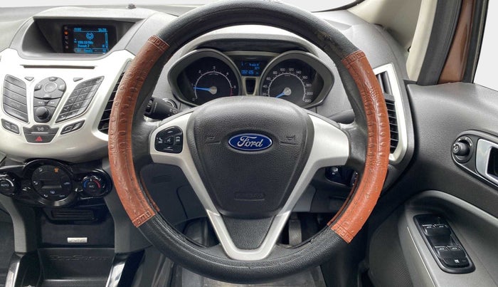 2016 Ford Ecosport TITANIUM+ 1.5L DIESEL, Diesel, Manual, 82,157 km, Steering Wheel Close Up