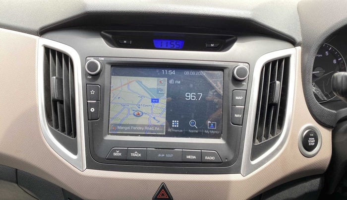 2018 Hyundai Creta SX 1.6 PETROL, Petrol, Manual, 24,159 km, Infotainment System
