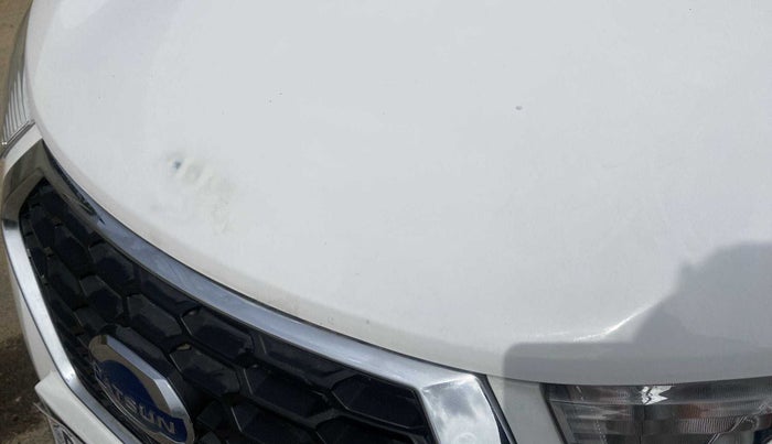 2017 Datsun Redi Go S 1.0 AMT, Petrol, Automatic, 25,834 km, Bonnet (hood) - Circle - Paint Damaged & Dent >4 inch(on criase line)