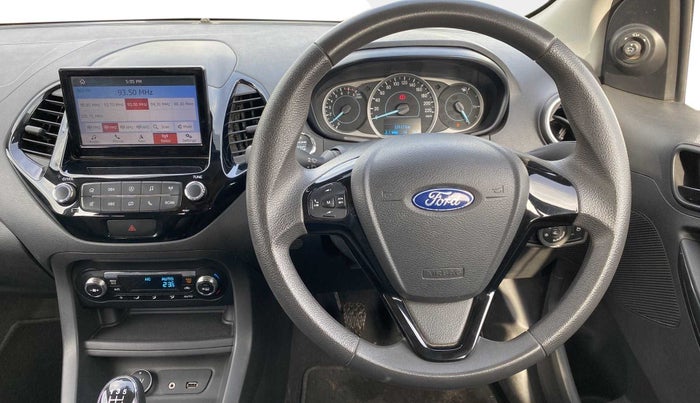 2019 Ford New Figo TITANIUM 1.2 PETROL MT, Petrol, Manual, 12,408 km, Steering Wheel Close Up